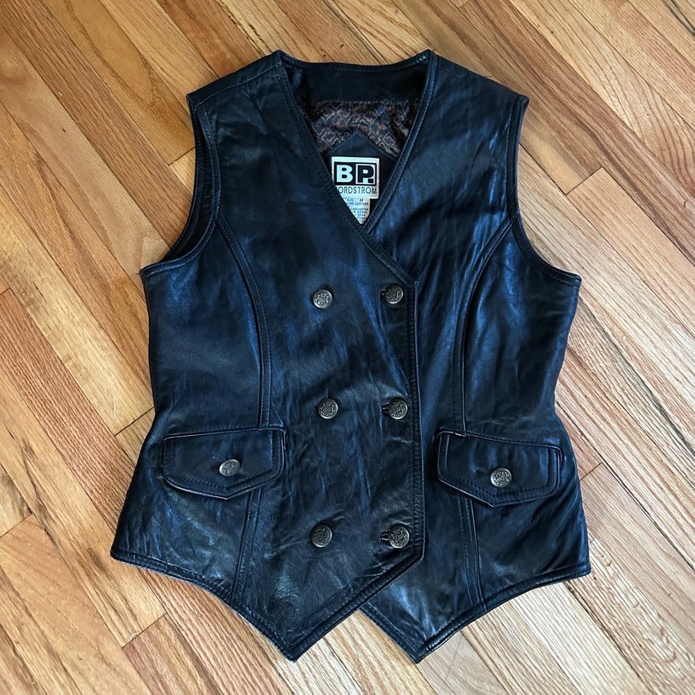 Vintage 90’s Leather Vest